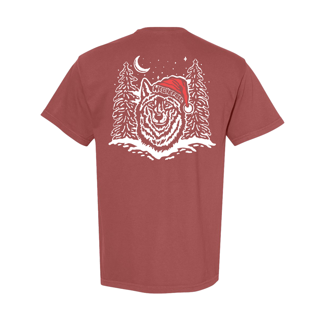 WLF Christmas Tee - Brick Red