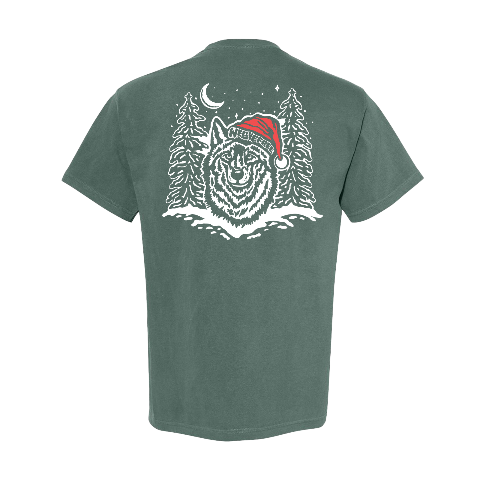 WLF Christmas Tee - Spruce